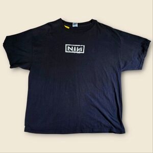NIN XL, Delta Tag, Black Short Sleeve Tee, Vintage